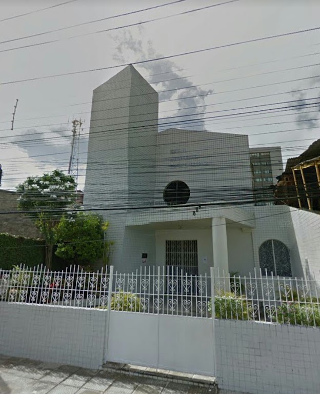 Fachada de Igreja Evangélica Batista do Pina