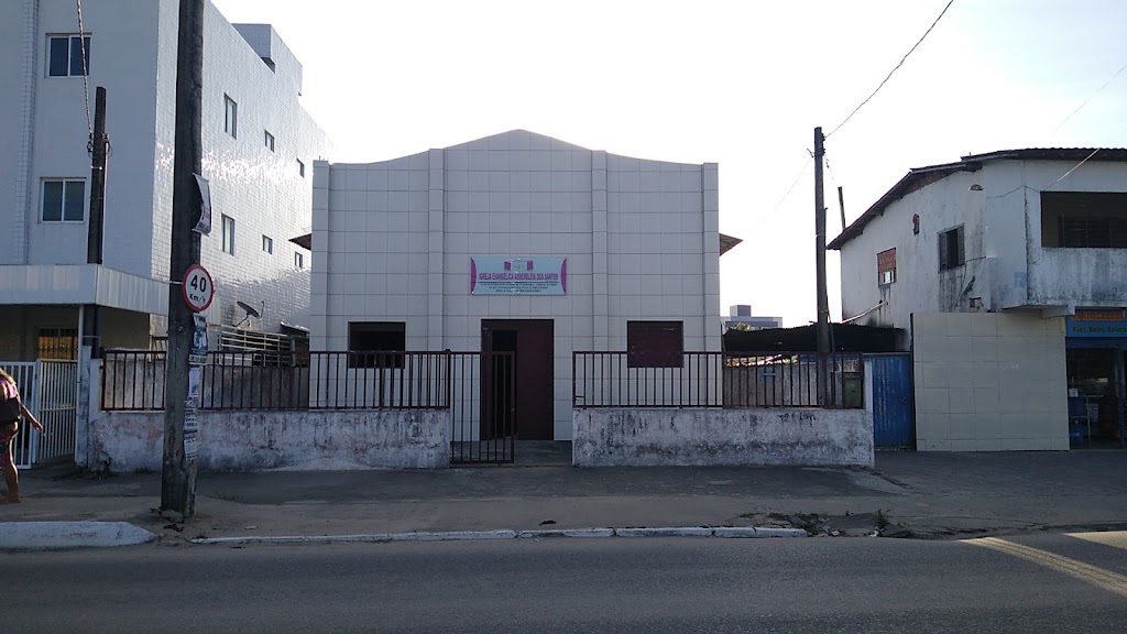 Fachada de Igreja Evangélica Assembléia dos Santos