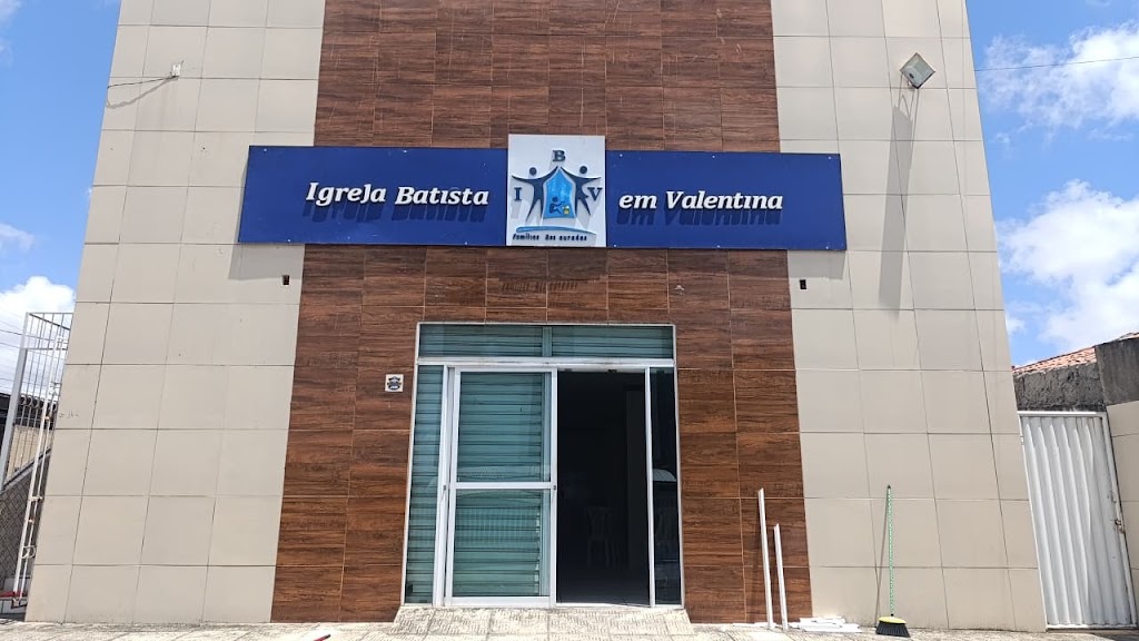 Fachada de Igreja Batista em Valentina - IBV