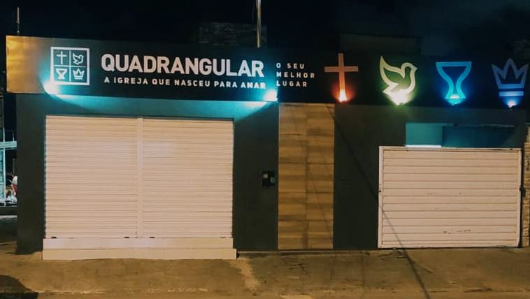 Fachada de Igreja Quadrangular Parque do Sol