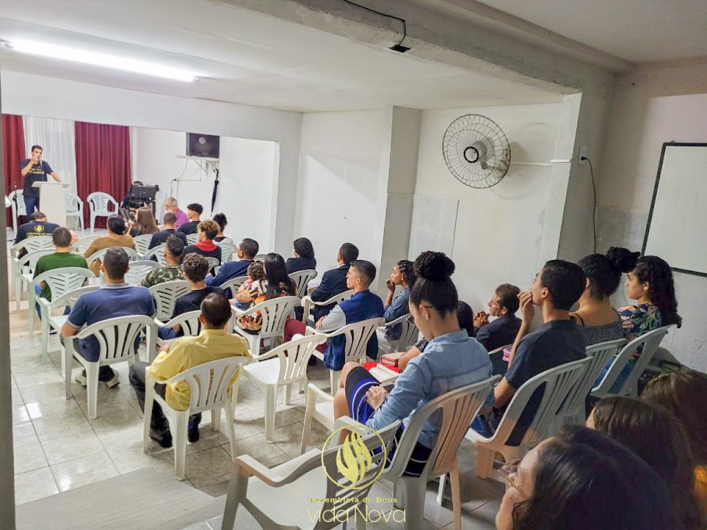 Fachada de Igreja Assembléia de Deus Vida em Cristo - P.B