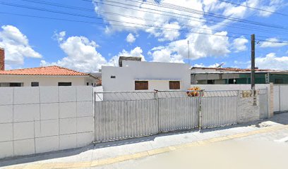 Fachada de Igreja evangélica pentecostal jesus cristo é o pastor