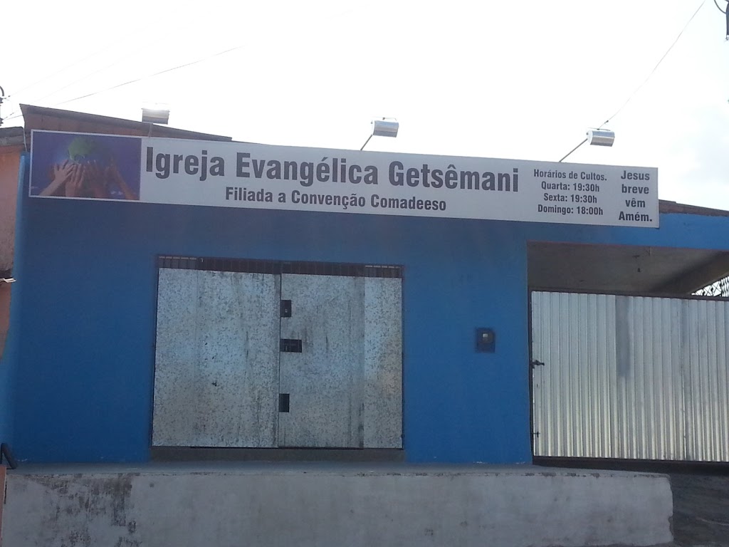 Fachada de Igreja Evangélica Getsêmani