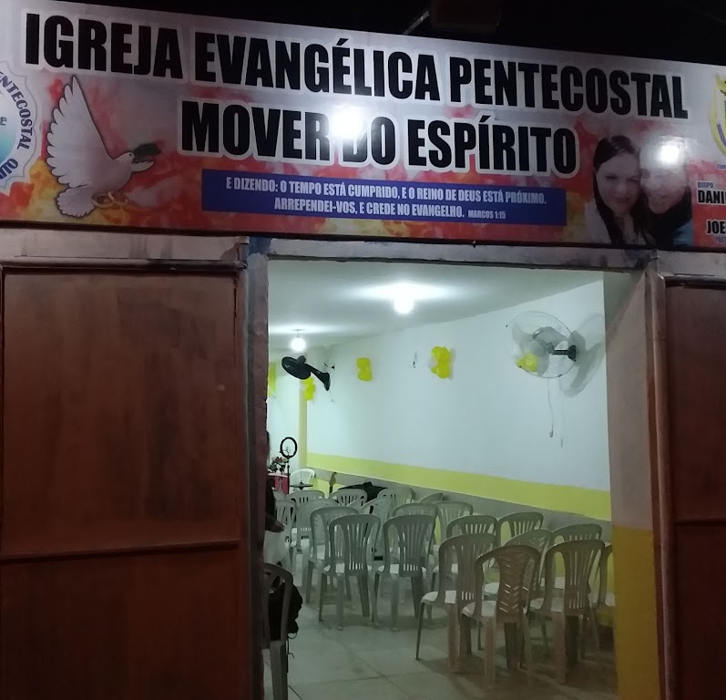 Fachada de Igreja Evangelica Pentecostal Mover do Espirito