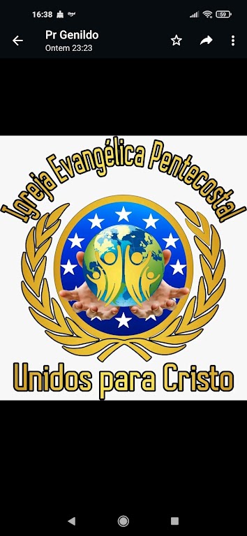 Fachada de Igreja Evangélica Pentecostal Unidos para Cristo