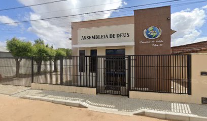 Fachada de Igreja Evangélica Assembleia de Deus Primícias de Cristo