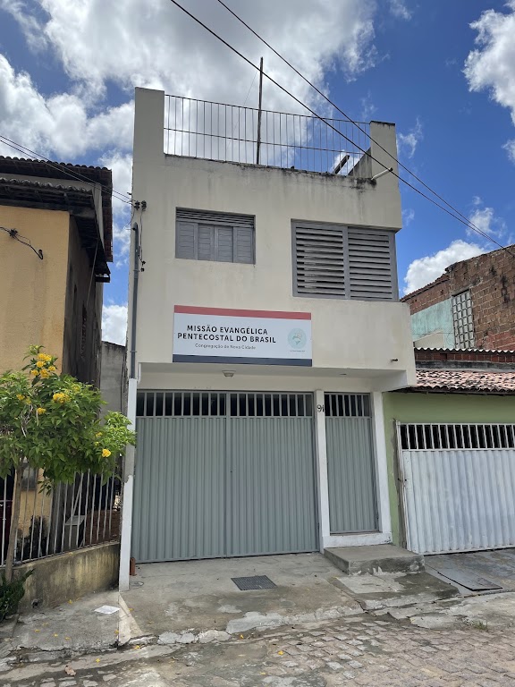 Fachada de Igreja Missão Evangélica Pentecostal do Brasil - MEPB Nova Cidade