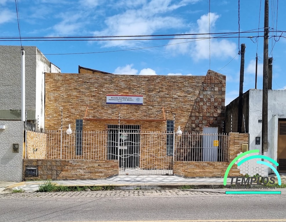 Fachada de Igreja Missão Evangélica Pentecostal do Brasil - MEPB Pitimbu