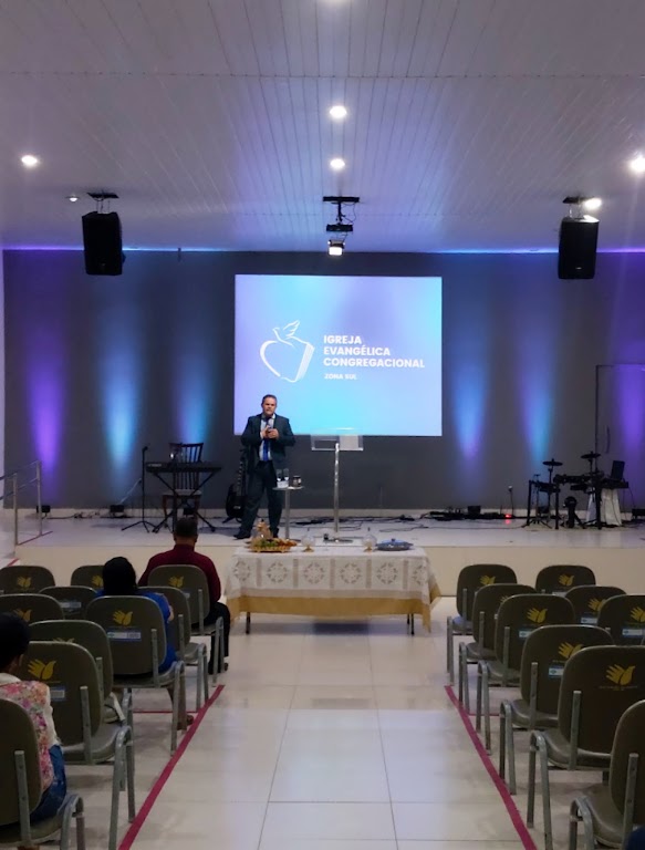 Fachada de Igreja Evangélica Congregacional - Zona Sul