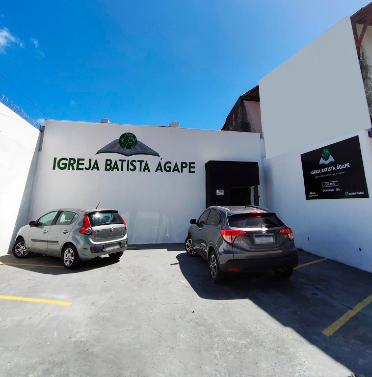 Fachada de Igreja Batista Ágape em Natal