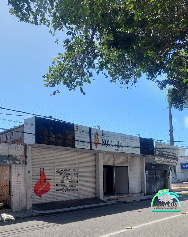 Fachada de Igreja Nova Vida em Natal
