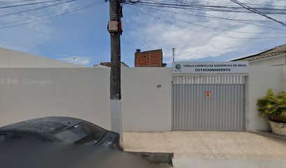 Fachada de IGREJA EVANGÉLICA ASSEMBLEIA DE DEUS ESTACIONAMENTO