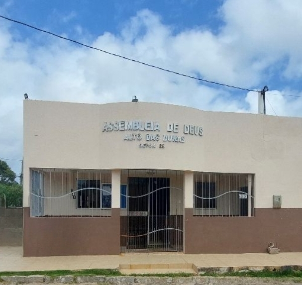 Fachada de Igreja Evangélica Assembleia de Deus do Alto das Dunas