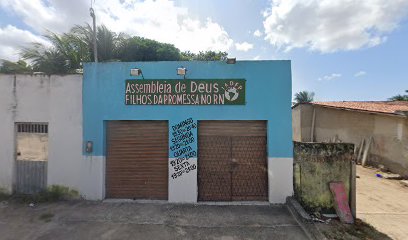 Fachada de Igreja Evangélica Assembléia de Deus Filhos da Promessa no RN