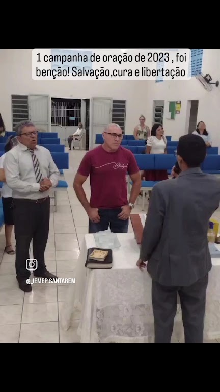 Fachada de Igreja Evangélica Metodista Pentecostal de Natal - Congregação de Santarém