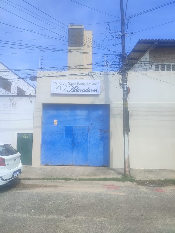 Fachada de Igreja Evangélica dos Adoradores