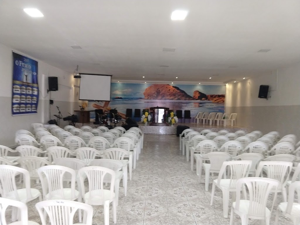 Fachada de Igreja Evangélica Abençoando as Nações