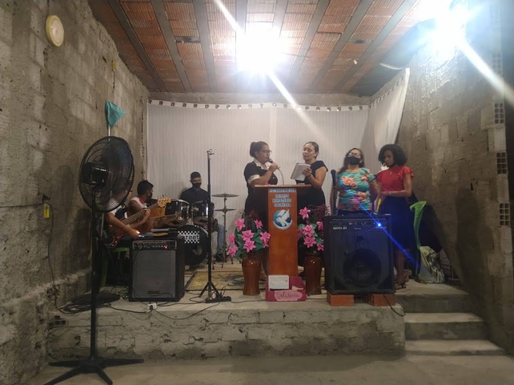 Fachada de IGREJA EBENÉZER Igreja cristã assembleia de Deus ebenezer