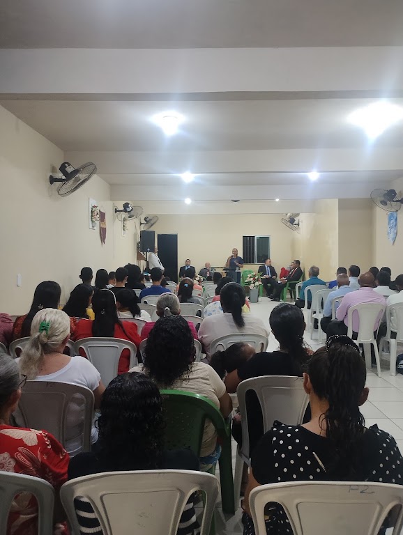 Fachada de Igreja evangélica assembleia de Deus Área 102
