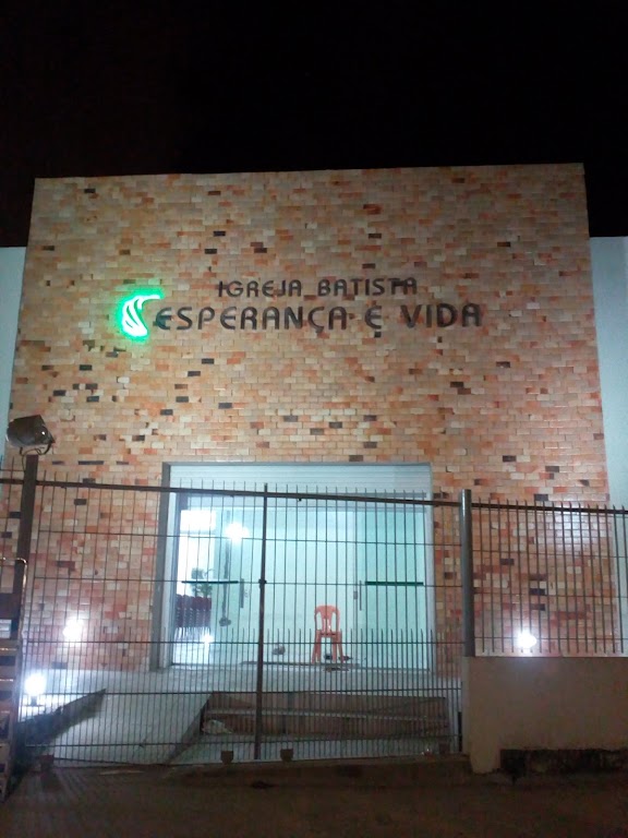 Fachada de Igreja Batista Esperança e Vida