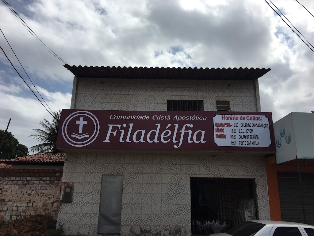 Fachada de Comunidade Cristã Apostólica Filadelfia