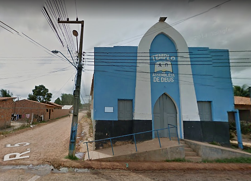 Fachada de Assembleia de Deus Área 128 IADESL