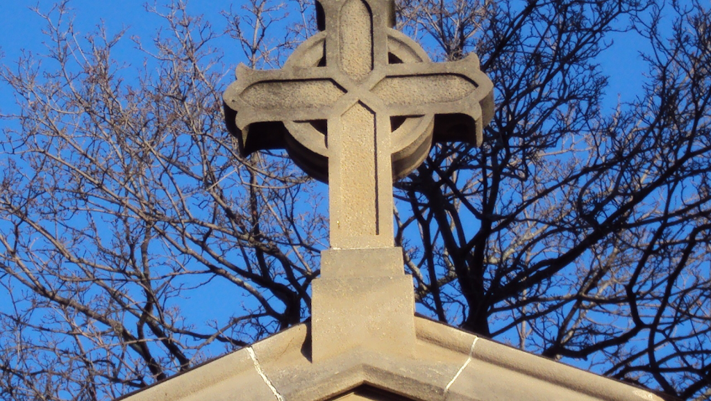 Fachada de Grace Church on-the-Hill