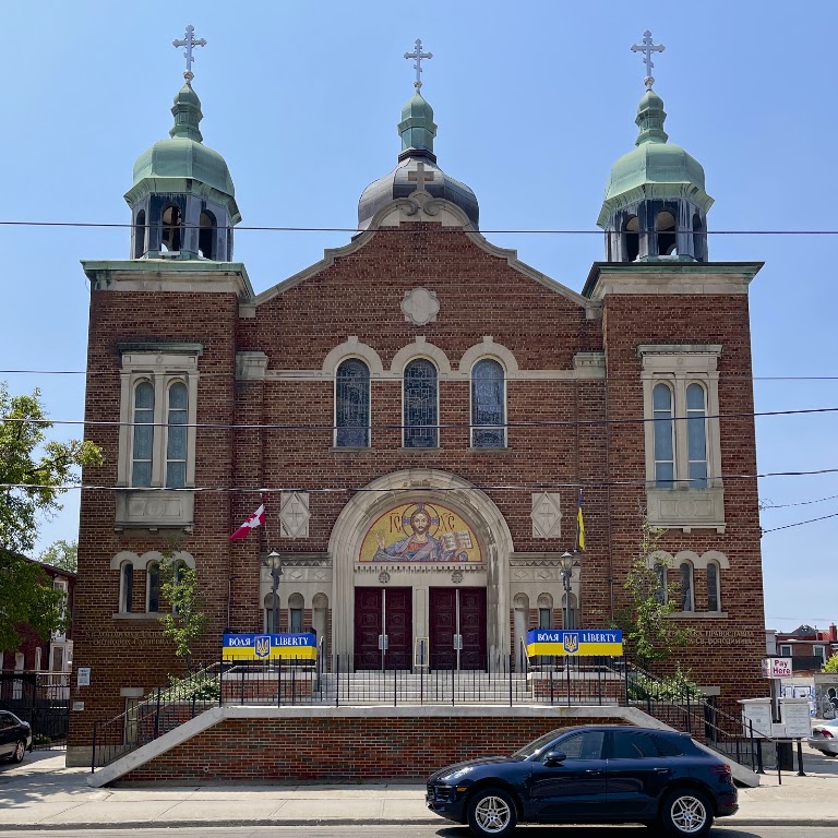 Fachada de St. Volodymyr Cathedral of Toronto