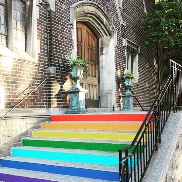 Fachada de Roncesvalles United Church