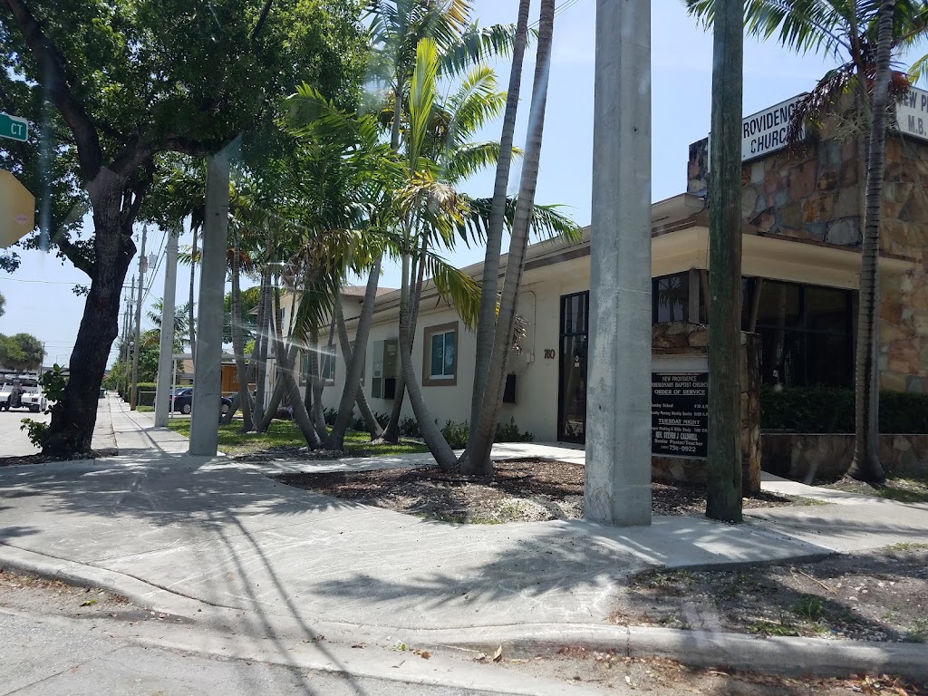 Fachada de New Providence Missionary Baptist Church