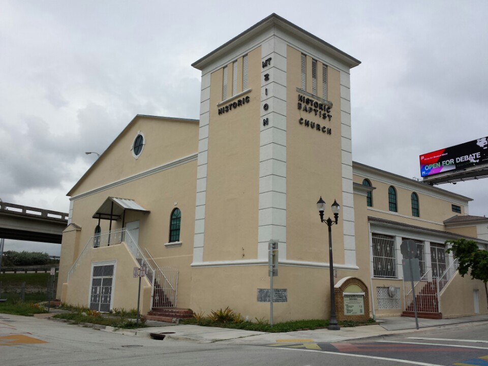Fachada de The Historic Mt. Zion Missionary Baptist Church
