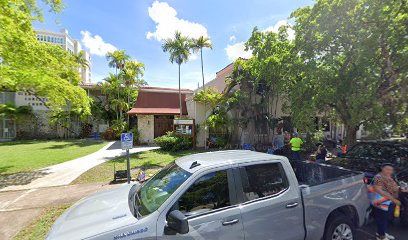 Fachada de Central Christian Church - Food Distribution Center