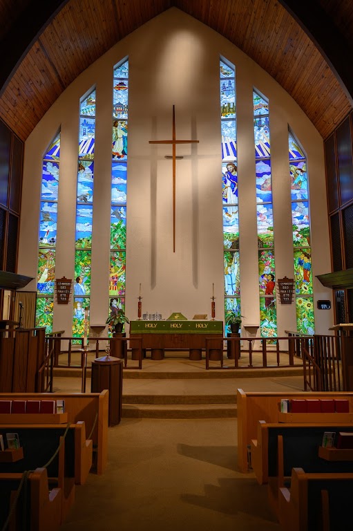 Fachada de Lutheran Church of the Resurrection