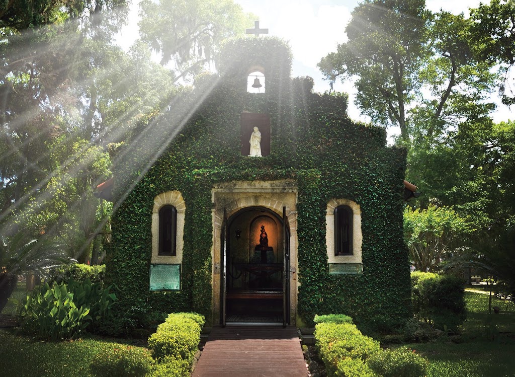 Fachada de National Shrine of Our Lady of La Leche at Mission Nombre De Dios