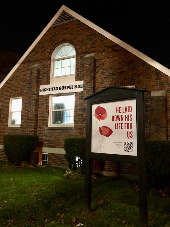 Fachada de Highfield Gospel Hall