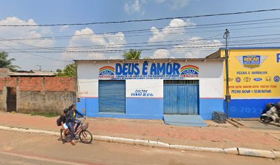 Fachada de Igreja Pentecostal Deus é Amor