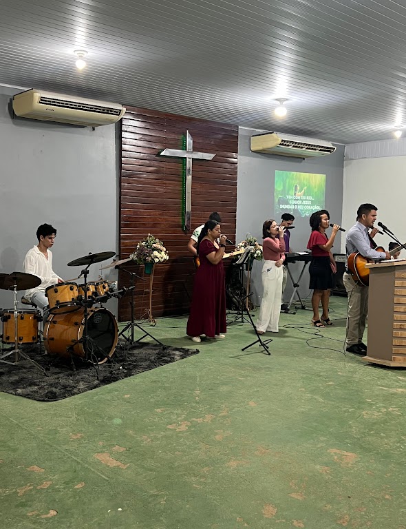 Fachada de Igreja Presbiteriana do Brasil - Bairro Aponiã