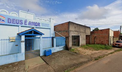 Fachada de Igreja Pentecostal Deus é Amor - Esperança da Comunidade