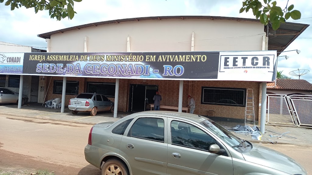 Fachada de Assembleia de Deus Ministério em Avivamento - Sede CeConadi-Ro