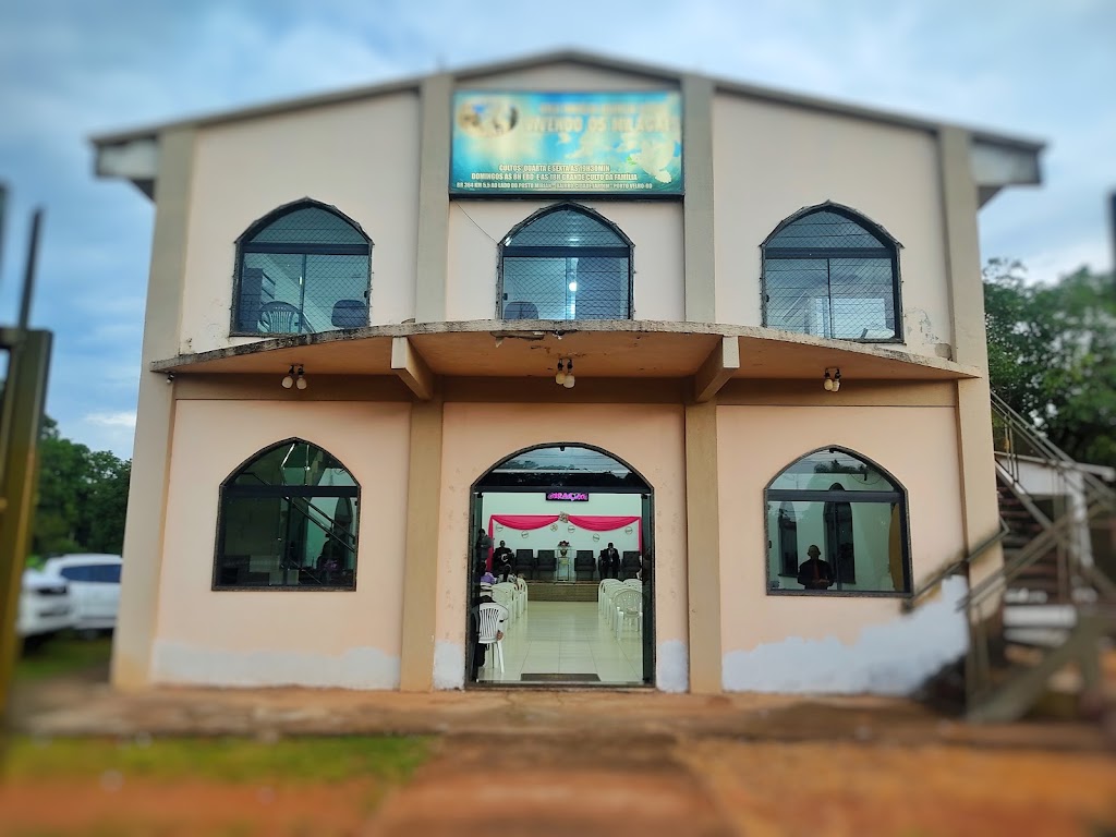Fachada de IGREJA EVANGELICA ASSEMBLEIA DE DEUS VIVENDO OS MILAGRES
