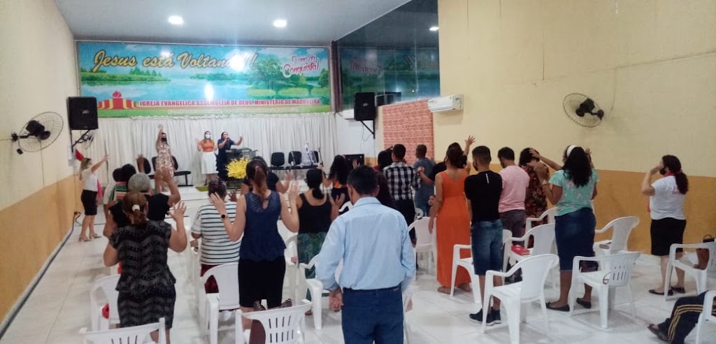 Fachada de Igreja Evangélica Assembléia de Deus Madureira Congregação Geração Eleita