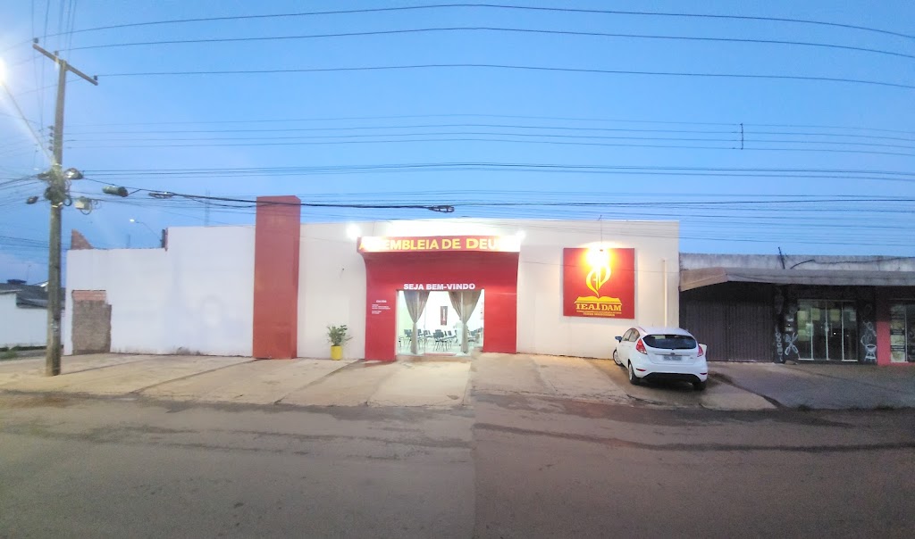 Fachada de Igreja Evangélica assembleia de Deus