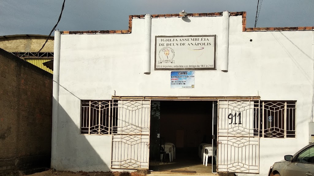 Fachada de Igreja Assembléia de DEUS Anápolis - Triângulo setor 9
