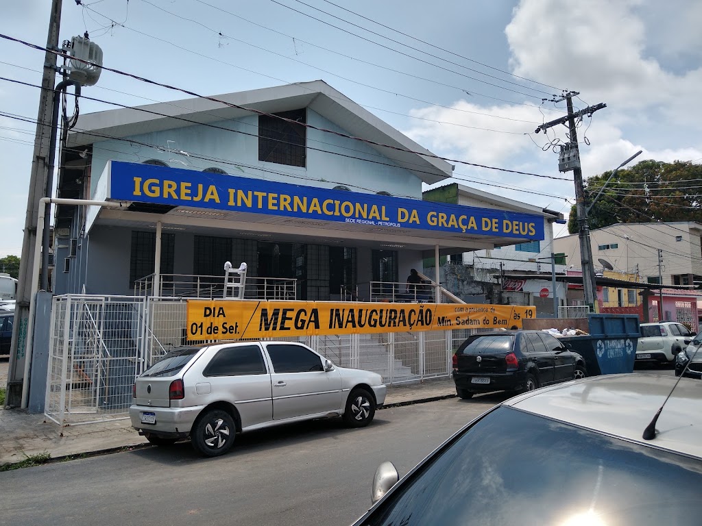 Fachada de Igreja Internacional da Graça de Deus