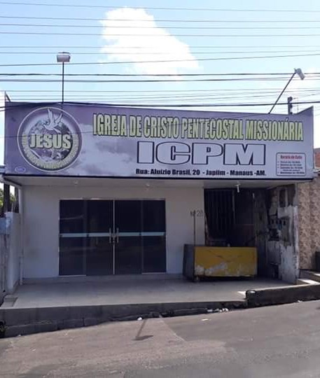 Fachada de Igreja de Cristo Pentecostal Missionária Templo Central