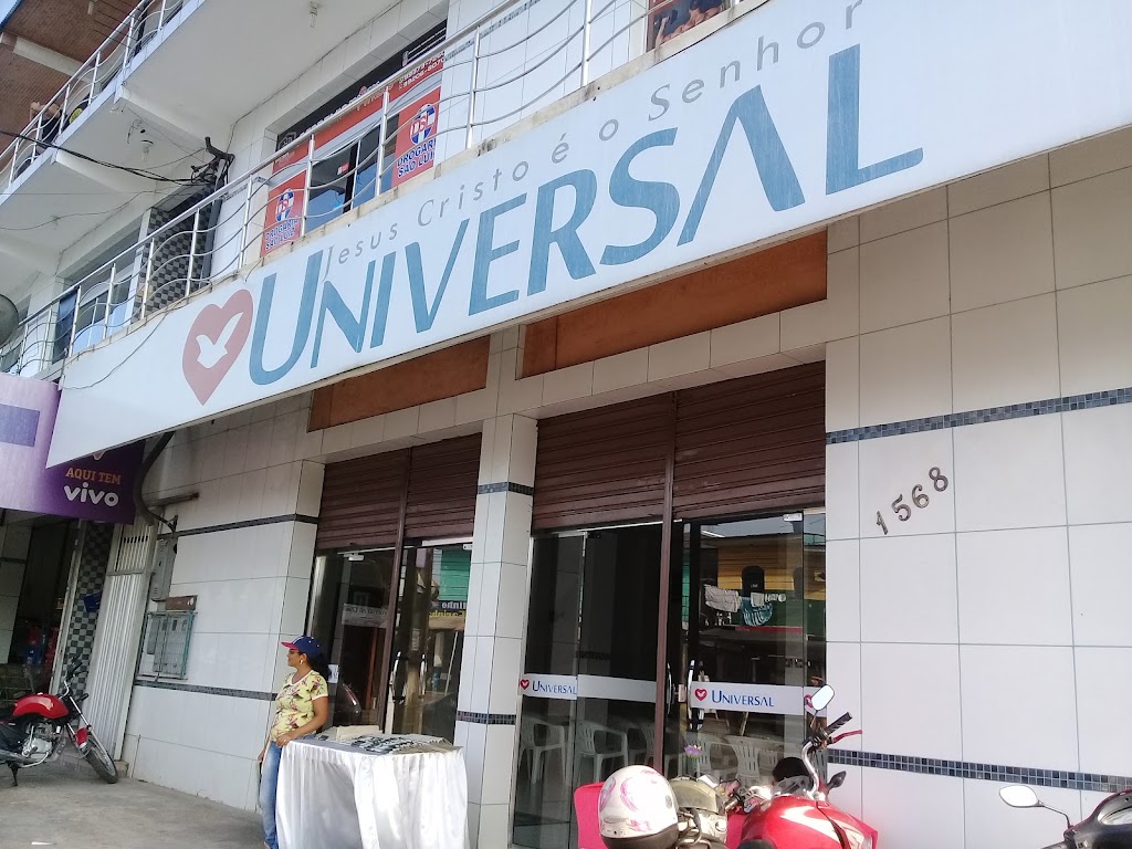 Fachada de Igreja Universal Areál