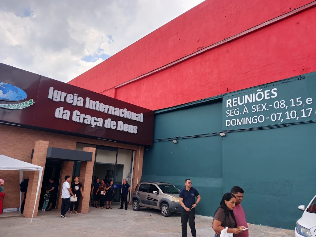 Fachada de Igreja Internacional da Graça de Deus