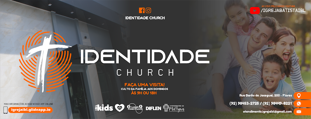 Fachada de Identidade Church
