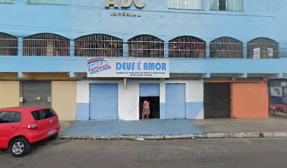 Fachada de Igreja pentecostal Deus é amor