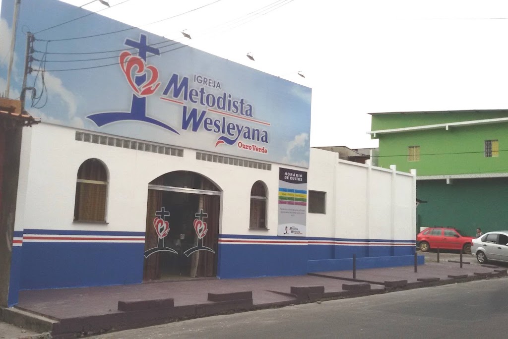 Fachada de Igreja Metodista Wesleyana de Ouro Verde
